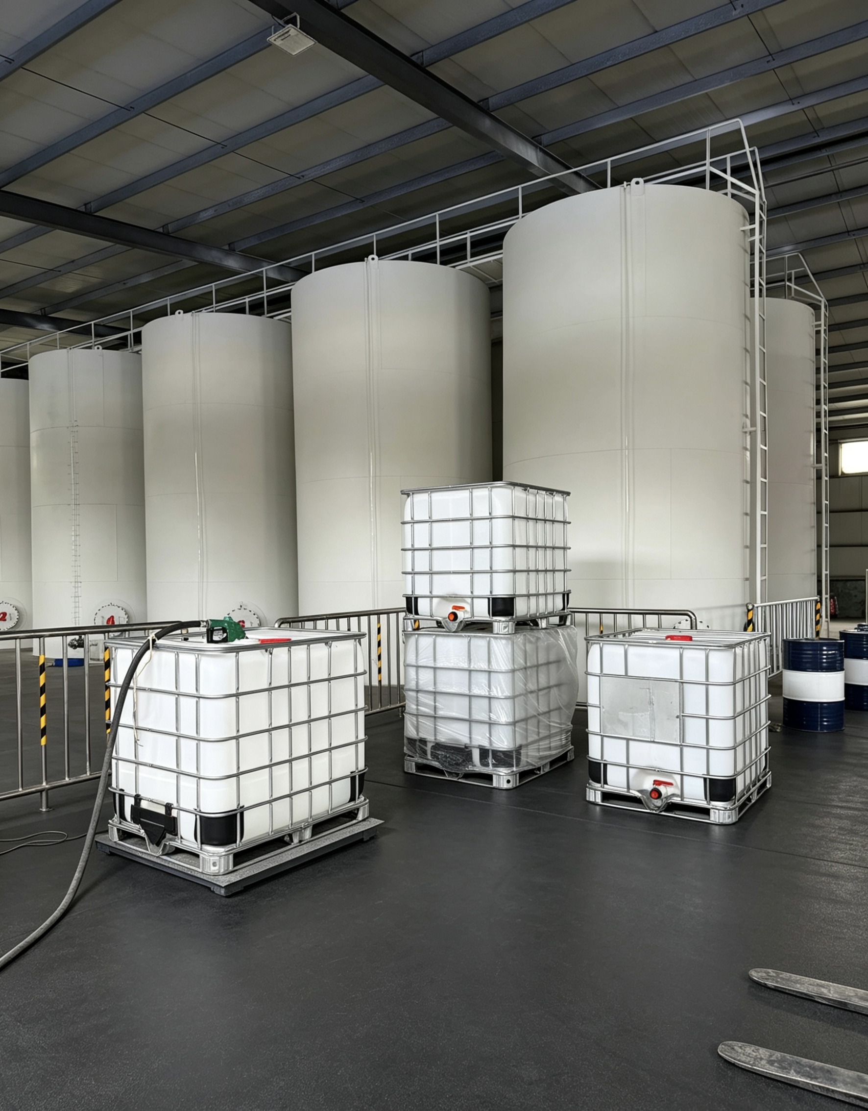 Hongke Petrochemical storage tanks and IBC containers